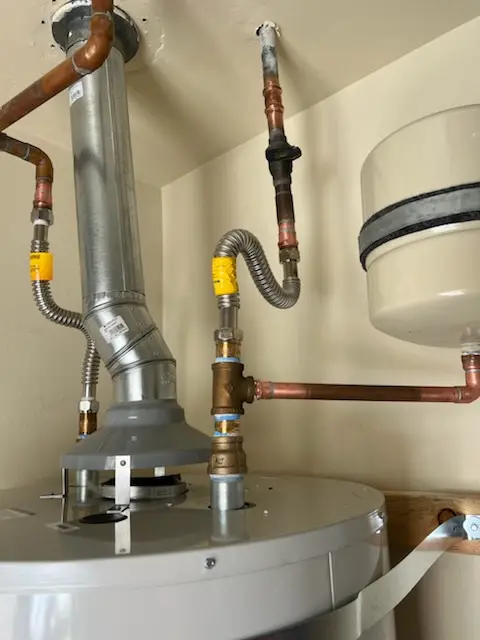 Water heater installation and plumbing repair in Maloy
